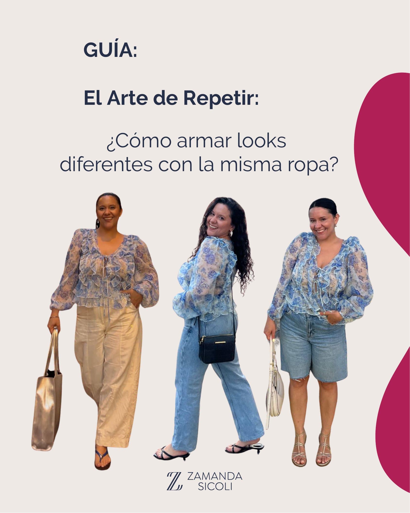 Portada de la guía El arte de repetir: cómo armar looks diferentes con la misma ropa